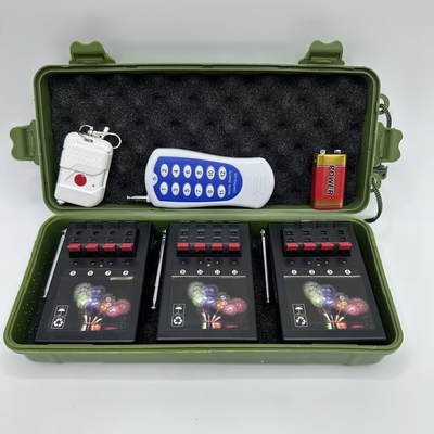 Télécommande séquentielle sans fil 12 10 canaux froid Système de tir de feux d'artifice 500m