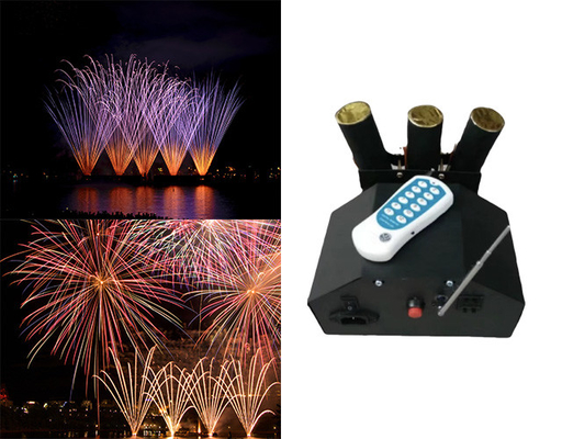 12 10 canaux 500m ventilateur feux d'artifice fontaine machine feux d'artifice réglage système de commande sans fil