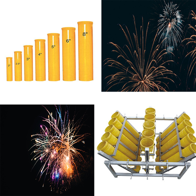 4 pouces tube de mortier en fibre de verre pour le tir des feux d'artifice