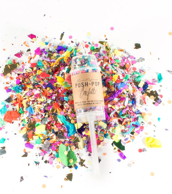 Le sexe sûr révèle l'effet de la fumée de couleur du canon de confetti