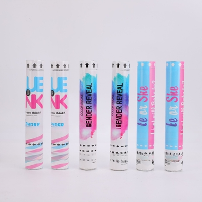 OEM ODM Biodégradable Confetti Poppers Fête de mariage Fête d'anniversaire