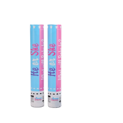 Tir à la confetti Cannon métallique brillant biodégradable Pour les articles de fête