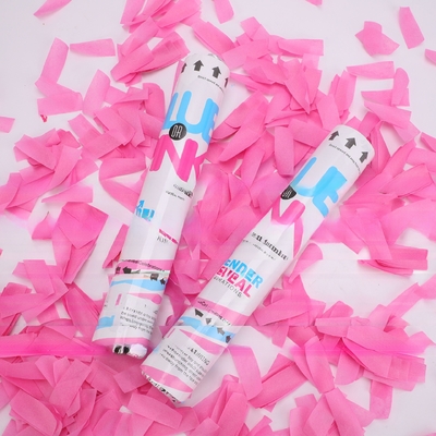 Tir à la confetti Cannon métallique brillant biodégradable Pour les articles de fête