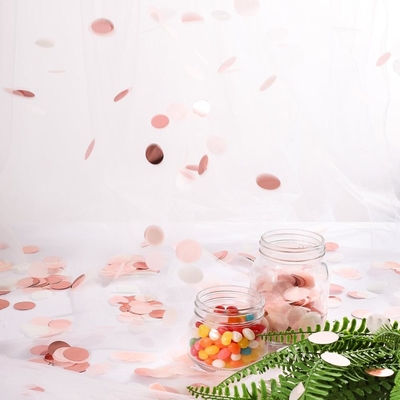 Cercle rose Tissue Paper Confetti Fête de mariage Fête d' anniversaire