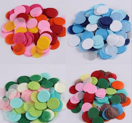 Cercle rose Tissue Paper Confetti Fête de mariage Fête d' anniversaire