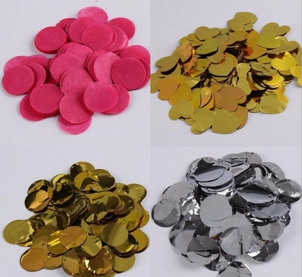 Cercle rose Tissue Paper Confetti Fête de mariage Fête d' anniversaire