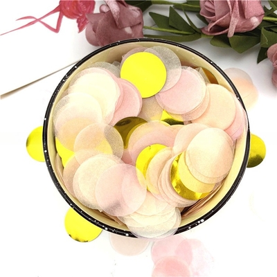 Papeterie ronde confettis Fête de mariage Poppers Streamers Confettis Streamer lanceurs