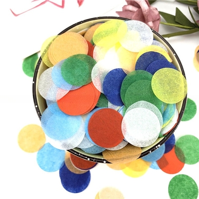 Des tissus en papier confetti pour tous les festivals