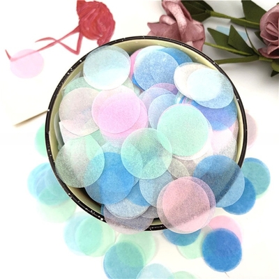 Des tissus en papier confetti pour tous les festivals