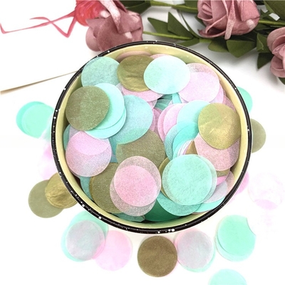 Idées de nouveauté à vendre à chaud Confetti biodégradables écologiques pour blaster fabriqués à partir de papier de riz