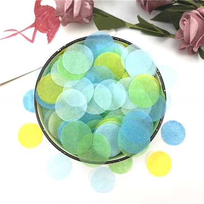Idées de nouveauté à vendre à chaud Confetti biodégradables écologiques pour blaster fabriqués à partir de papier de riz