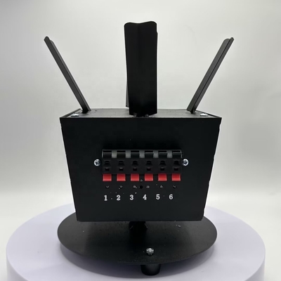 Systèmes de tir rotatif à commande à distance pour les fontaines de scène alimentées par batterie AA