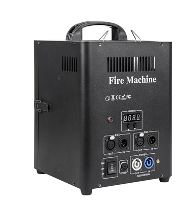 Dual-Head Blowtorch Scene Flame Thrower Machine à flamme froide 120W DMX512 Contrôle