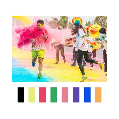Colorants en poudre de Holi Gulal faciles à laver Pigment non toxique pour des célébrations sûres et amusantes