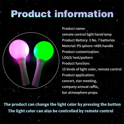 Des baguettes à balles à LED pour les festivals, des baguettes à balles pour les concerts, des baguettes flashes à LED.
