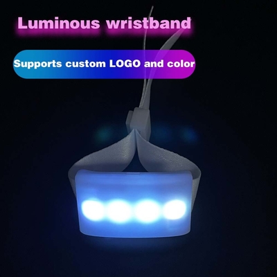 Personnalisation Dmx contrôlé LED Flash Bracelet Pour l'événement Rave Party