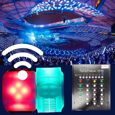 Personnalisation Dmx contrôlé LED Flash Bracelet Pour l'événement Rave Party