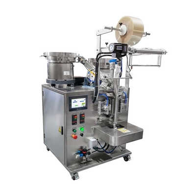Machine d'emballage à vis entièrement automatique à deux vibrateurs bols de matériel de boulonnage à clous à vis de comptage de sac machine d'emballage