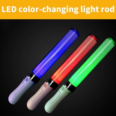 L'acrylique Mini Led Stick avec commutateur rotatif Logo laser personnalisé Mini Glow Led Acrylique Stick Led Pen Light
