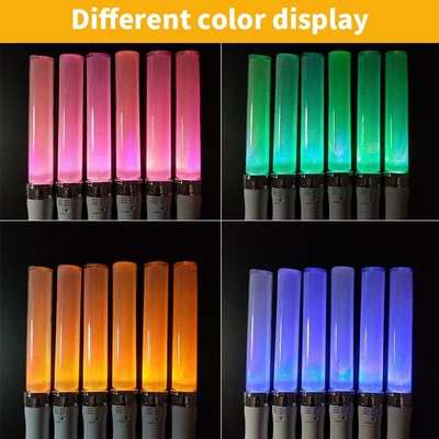 L'acrylique Mini Led Stick avec commutateur rotatif Logo laser personnalisé Mini Glow Led Acrylique Stick Led Pen Light