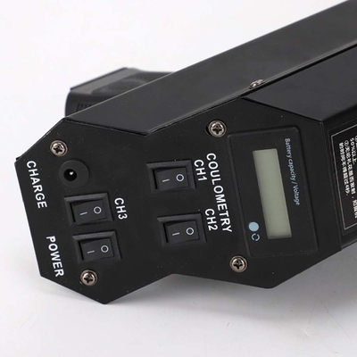 Pistolet électronique de feux d'artifice avec trois têtes de pulvérisation et conception de ruban personnalisé 50W-10kw de puissance