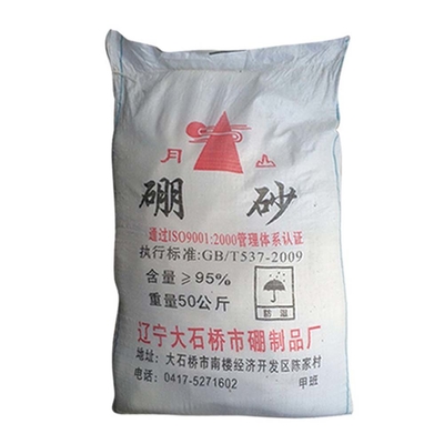 25 kg de sac à granules blancs Borax décahydraté et anhydre pour l'agriculture