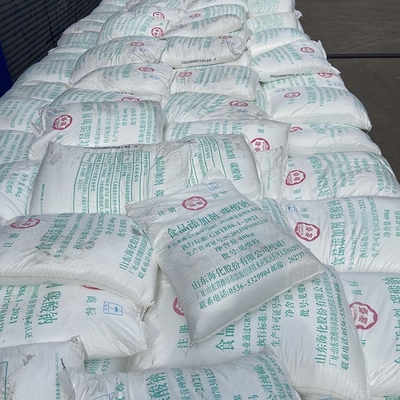 Poudre blanche légère et dense de soude pour l'industrie du papier