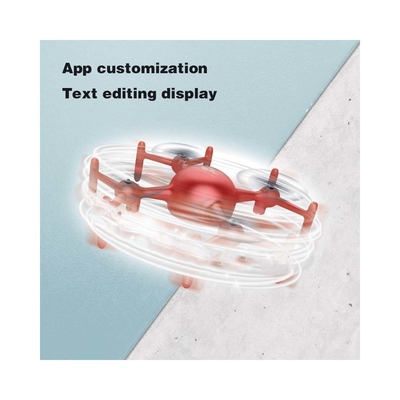 Affichage de contrôle de gravité Drone de télécommande avec lumière froide Application de programmation de l'affichage Modification de texte personnalisé