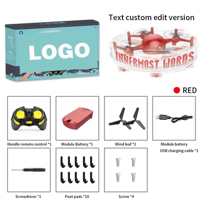 Drone à affichage lumineux LED mini multifonctionnel avec programmation d'application d'édition de texte personnalisée