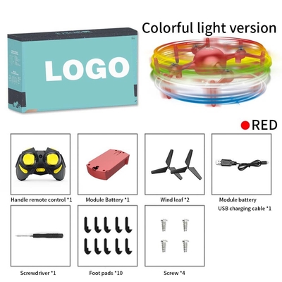 Drone à affichage lumineux LED mini multifonctionnel avec programmation d'application d'édition de texte personnalisée