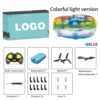 Drone à affichage lumineux LED mini multifonctionnel avec programmation d'application d'édition de texte personnalisée