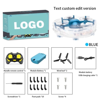 Drone à affichage lumineux LED mini multifonctionnel avec programmation d'application d'édition de texte personnalisée
