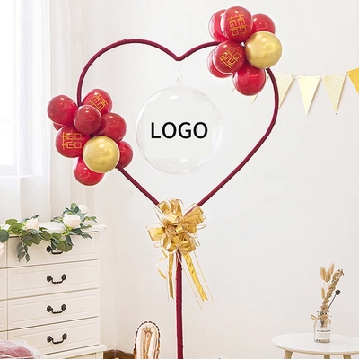 Décoration de chambre de mariage en gros Ballon Colonne anneau Bracelet Voie de mariage Ballon plomb