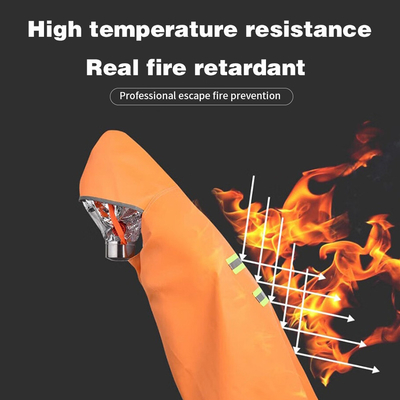 Protection anti-incendie, couverture anti-incendie en tissu en fibre de verre enduit de silicone
