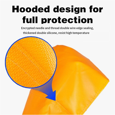 Couche en silicone, manteau ignifuge à surface lisse et design durable