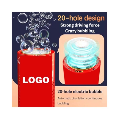 Automatique souffleur à bulles de lumière feux d'artifice feux d'artifice machine à bulles avec lumières batterie AA batterie non incluse