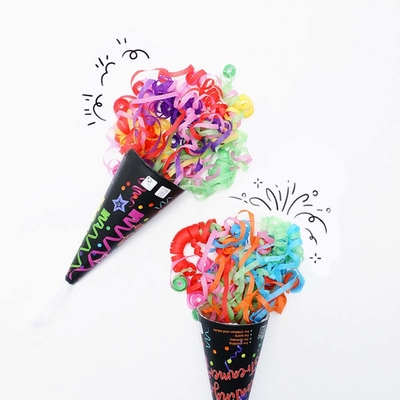 Streamer de confettis écologique pour toutes les occasions de fête Fête de mariage