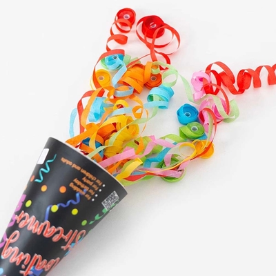 Streamer de confettis écologique pour toutes les occasions de fête Fête de mariage