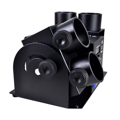 Machine électronique de lancement de confettis de 4 têtes de 120W avec contrôle DMX pour le canon de confettis de mariage et d'anniversaire