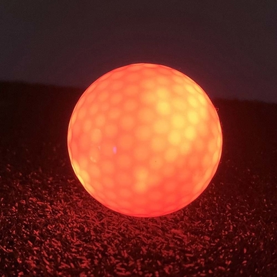 Ballon de golf LED personnalisé éclairage de nuit clignotant Ballons de golf lumineux pour le thème du sport