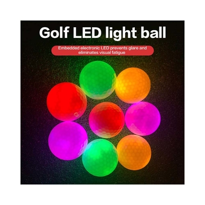 Ballon de golf LED personnalisé éclairage de nuit clignotant Ballons de golf lumineux pour le thème du sport
