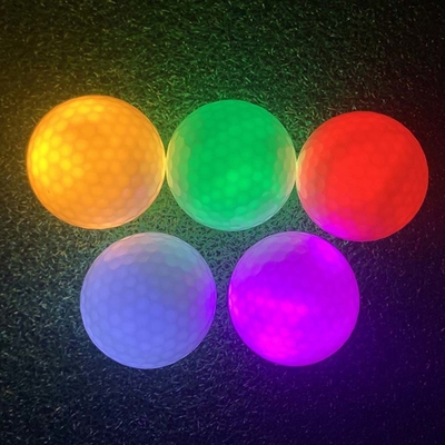 Ballon de golf LED personnalisé éclairage de nuit clignotant Ballons de golf lumineux pour le thème du sport