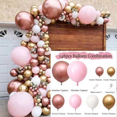 Ensemble de décoration de ballons de mariage et d'anniversaire