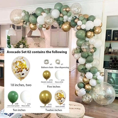 Ensemble de décoration de ballons de mariage et d'anniversaire