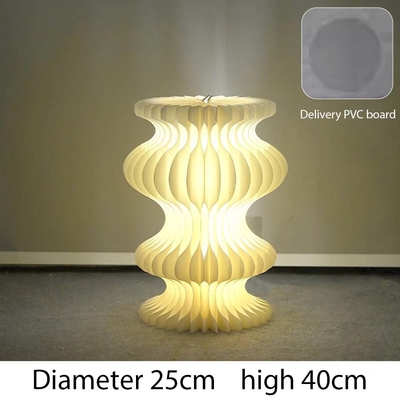 Table de dessert pliable acrylique cylindrique en forme personnalisée pour le pliage du papier Décoration de fête d'anniversaire de mariage
