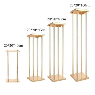 Étagère à fleurs verticale durable pour la décoration intérieure et les expositions florales de mariage