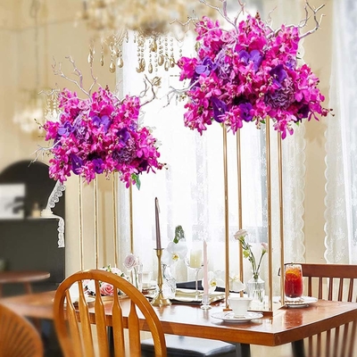 Étagère à fleurs verticale durable pour la décoration intérieure et les expositions florales de mariage