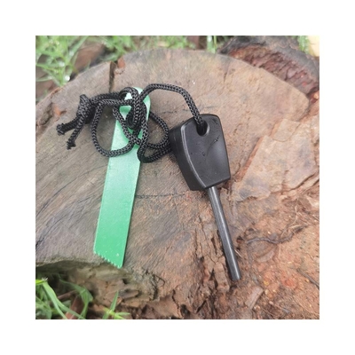 Portable Mini Emergency Premium Survival Le démarreur de feu au magnésium avec grattoir