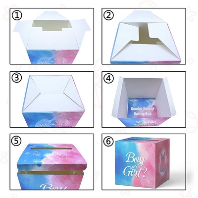 Boîte de vote pour les garçons et les filles Boîte de jeu de vote pour le bain de bébé