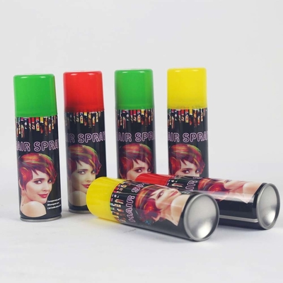 Produit populaire pour les fêtes 250 ml Spray pour cheveux à l' éblouissement temporaire Magic Colorant Spray pour cheveux
